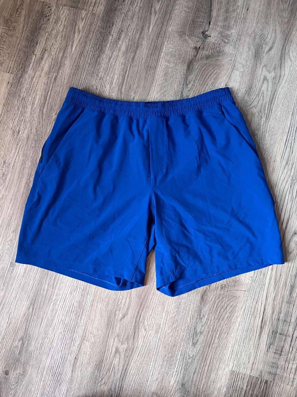 Lululemon Shorts Mens XL Blue Pace Breaker Lined Workout Athletic Gym